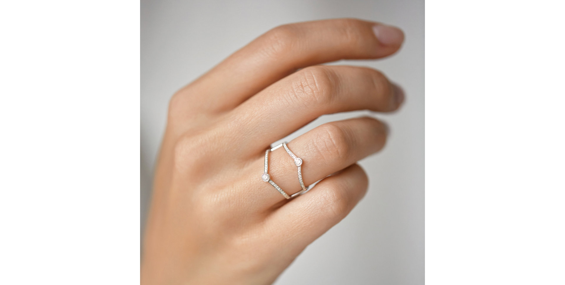 Prsten s diamanty Vibrant Devotion