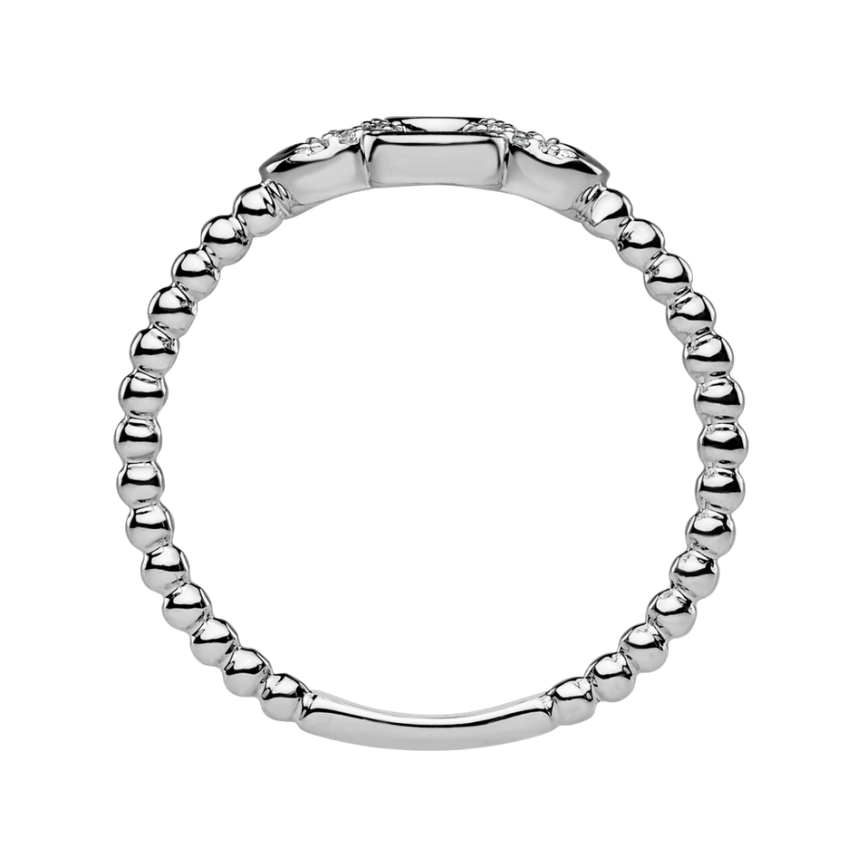 Prsten s diamanty Shiny Petals