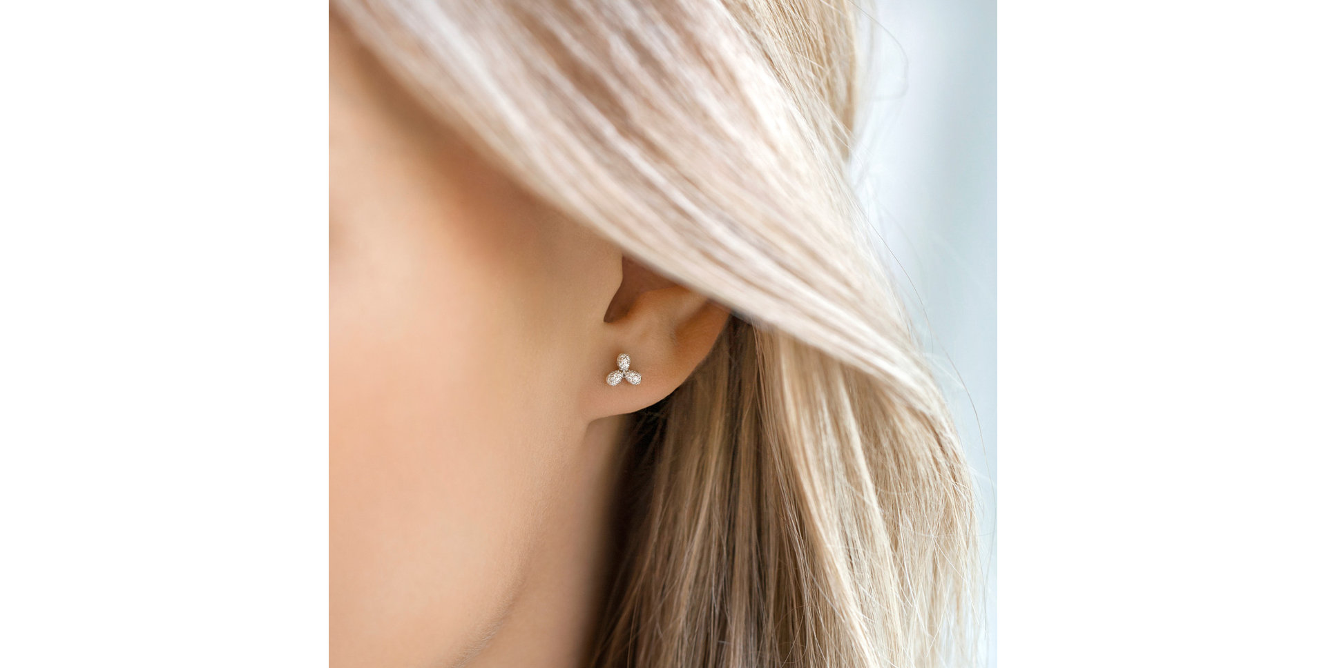 Náušnice s diamanty Nature Beauty