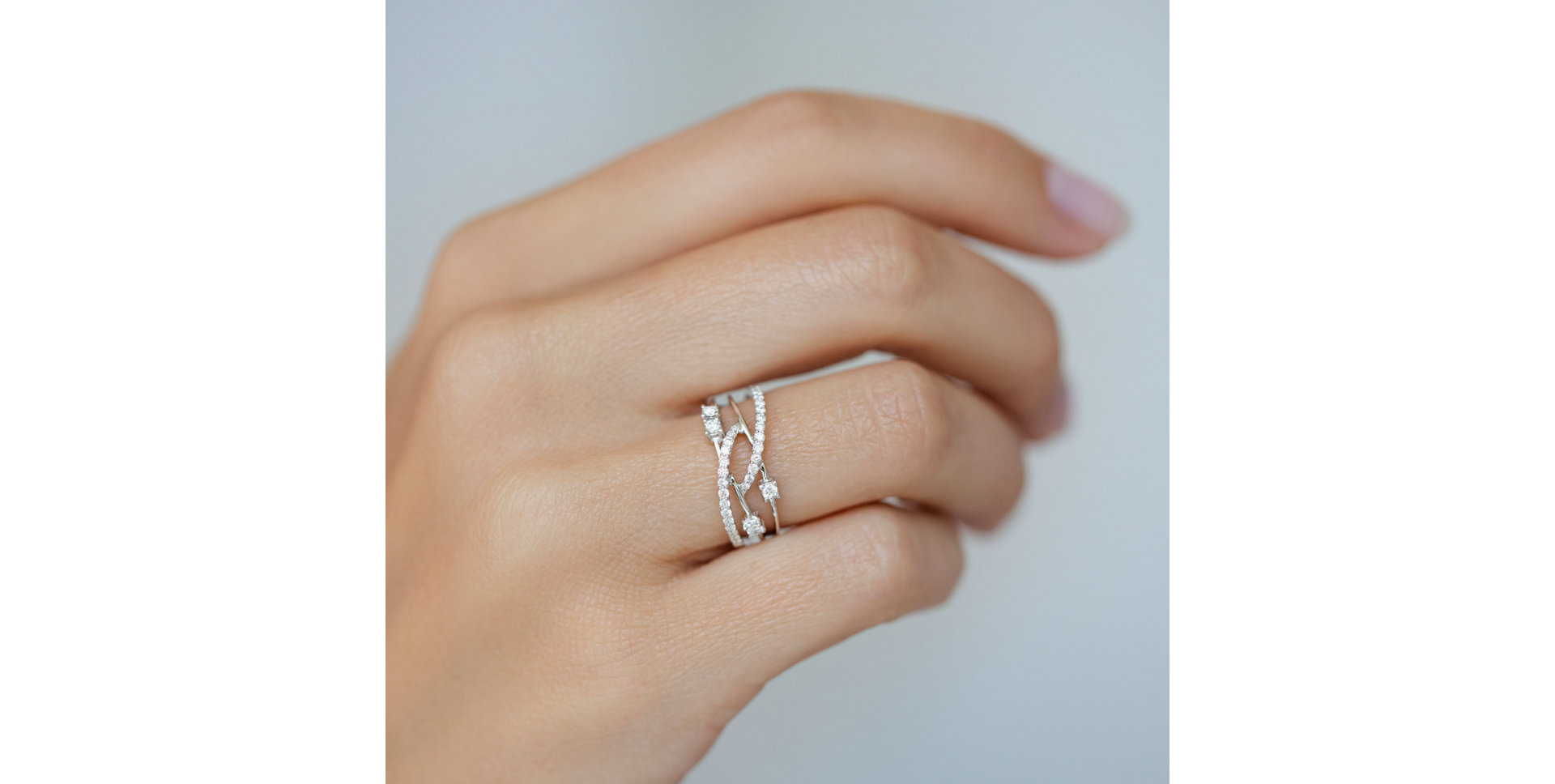 Prsten s diamanty Eternal Elegance