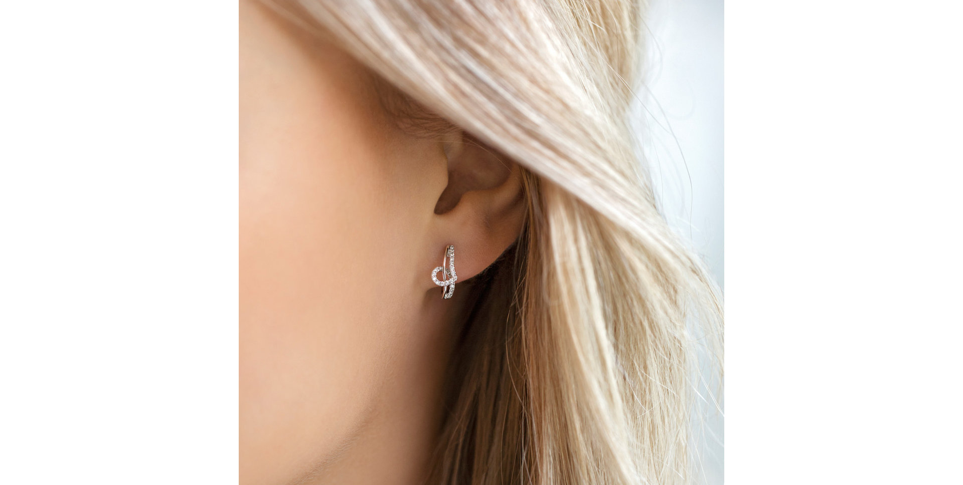 Náušnice s hnědými diamanty Shine Melody