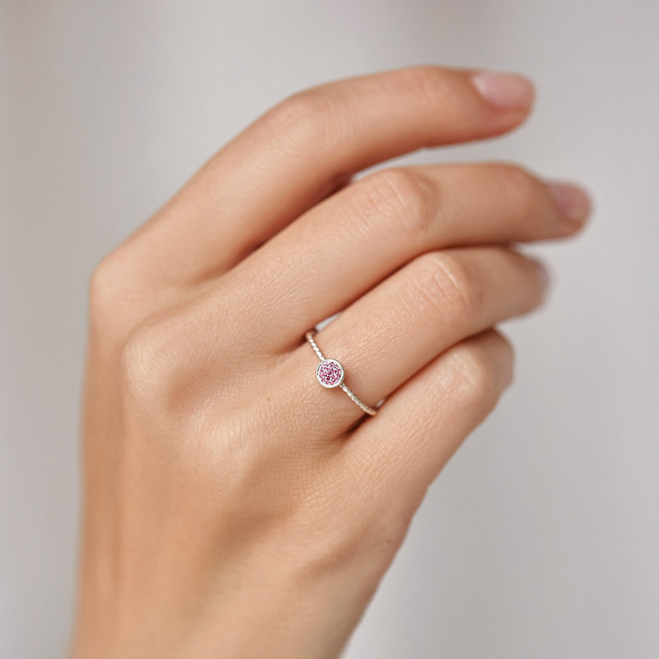 Prsten s rubíny Ruby Heaven