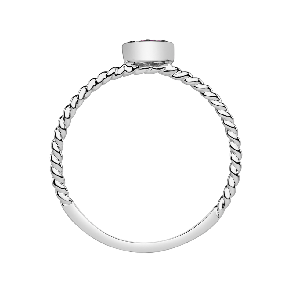 Prsten s rubíny Ruby Heaven