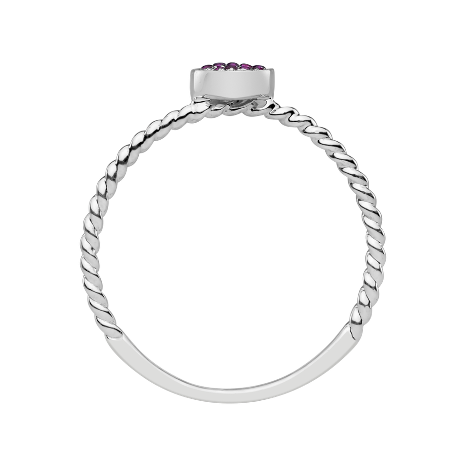 Prsten s rubíny Ruby Love