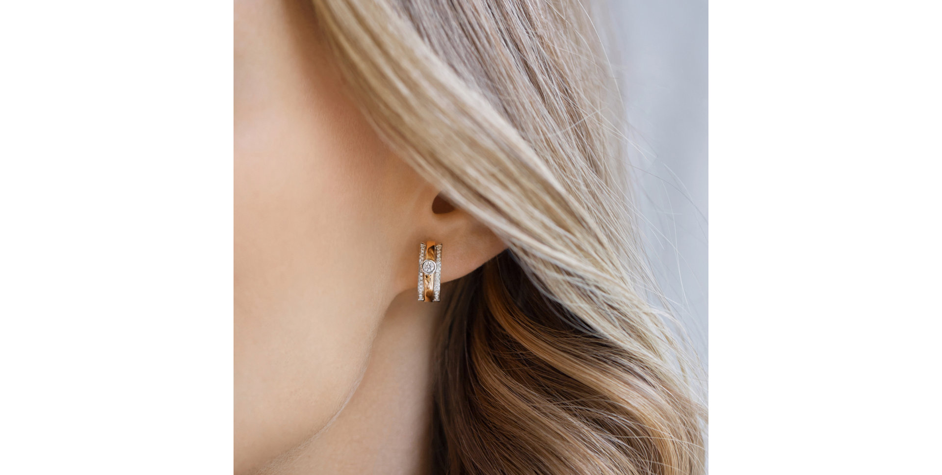 Náušnice s diamanty Fairytale Sparkle