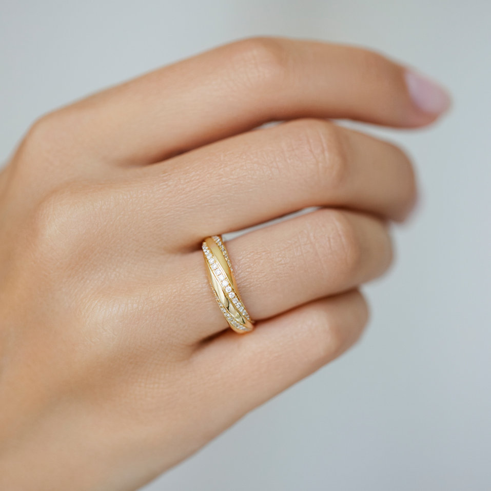 Prsten s diamanty Royal Impression