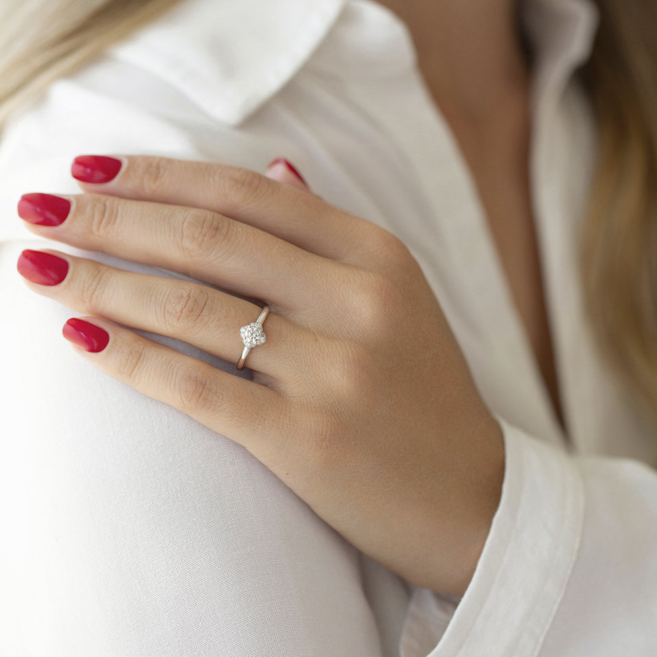 Prsten s diamanty Love Blossom