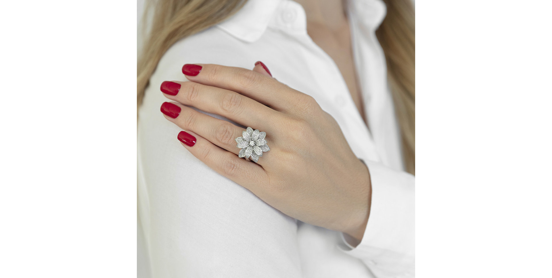 Prsten s diamanty Diamond Witchery