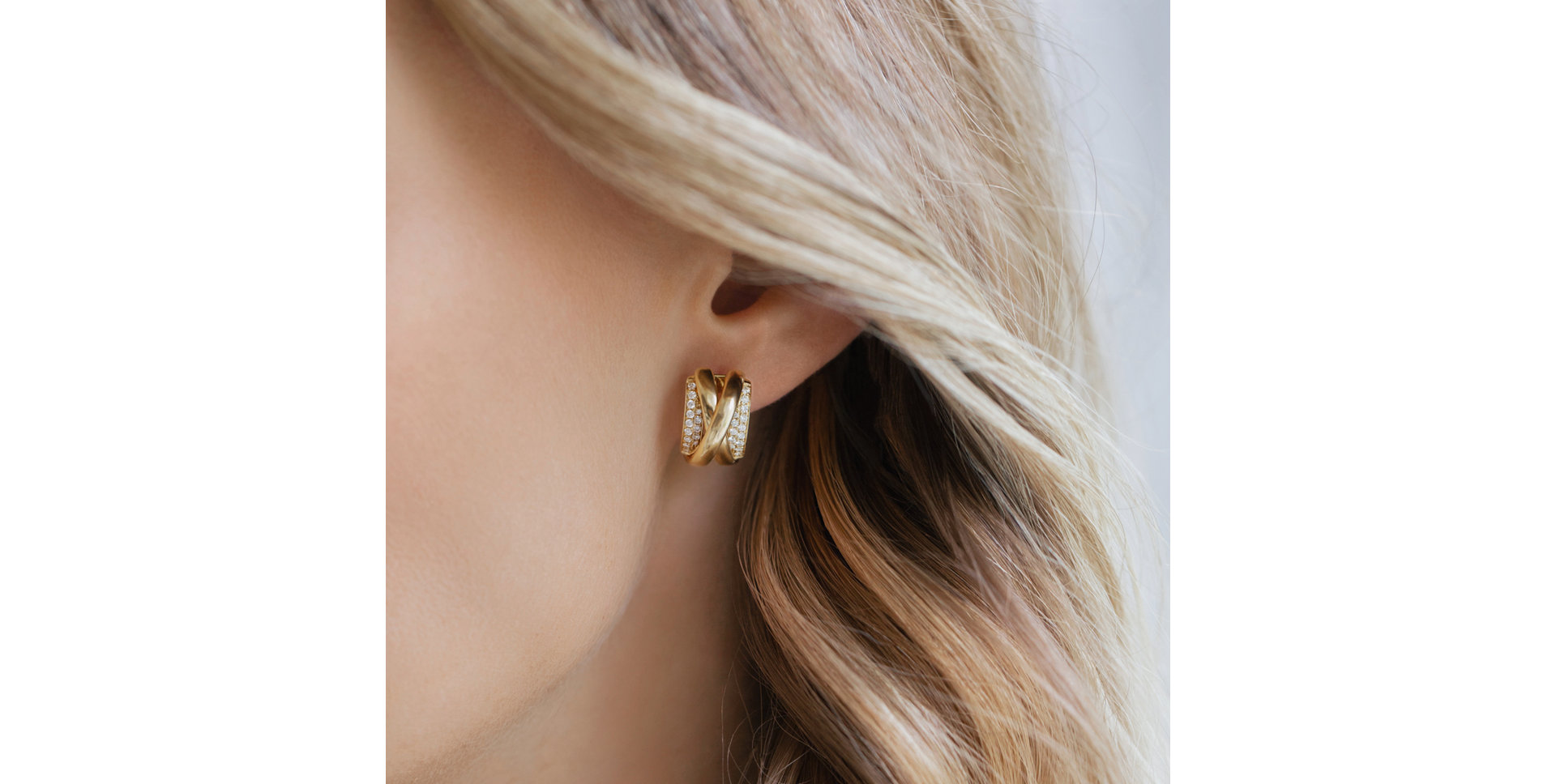 Náušnice s diamanty Galaxy Signature