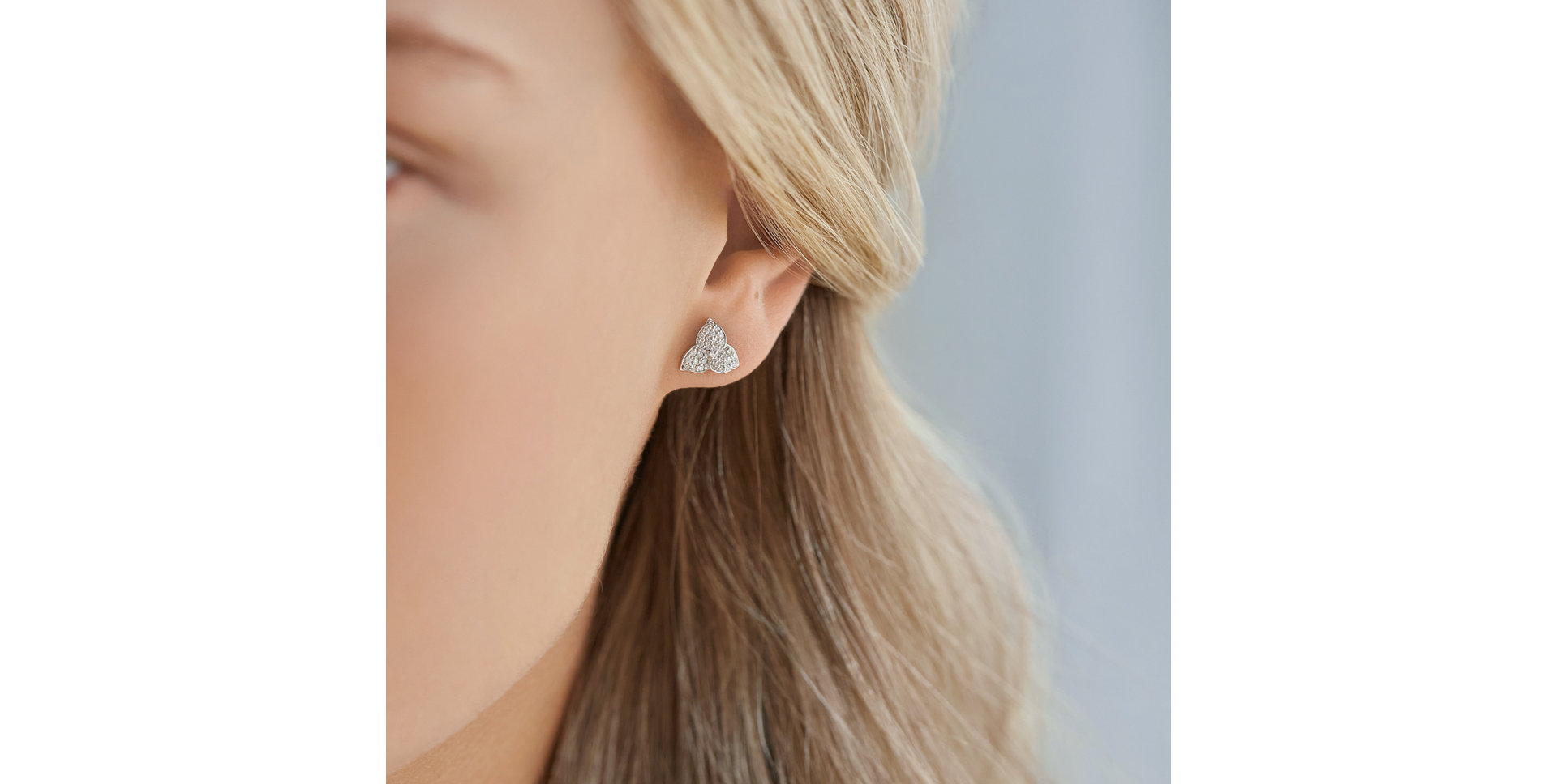 Náušnice s diamanty Shine Poem