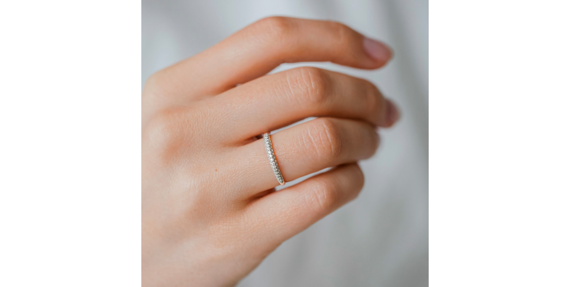 Prsten s hnědými diamanty Magical Storm