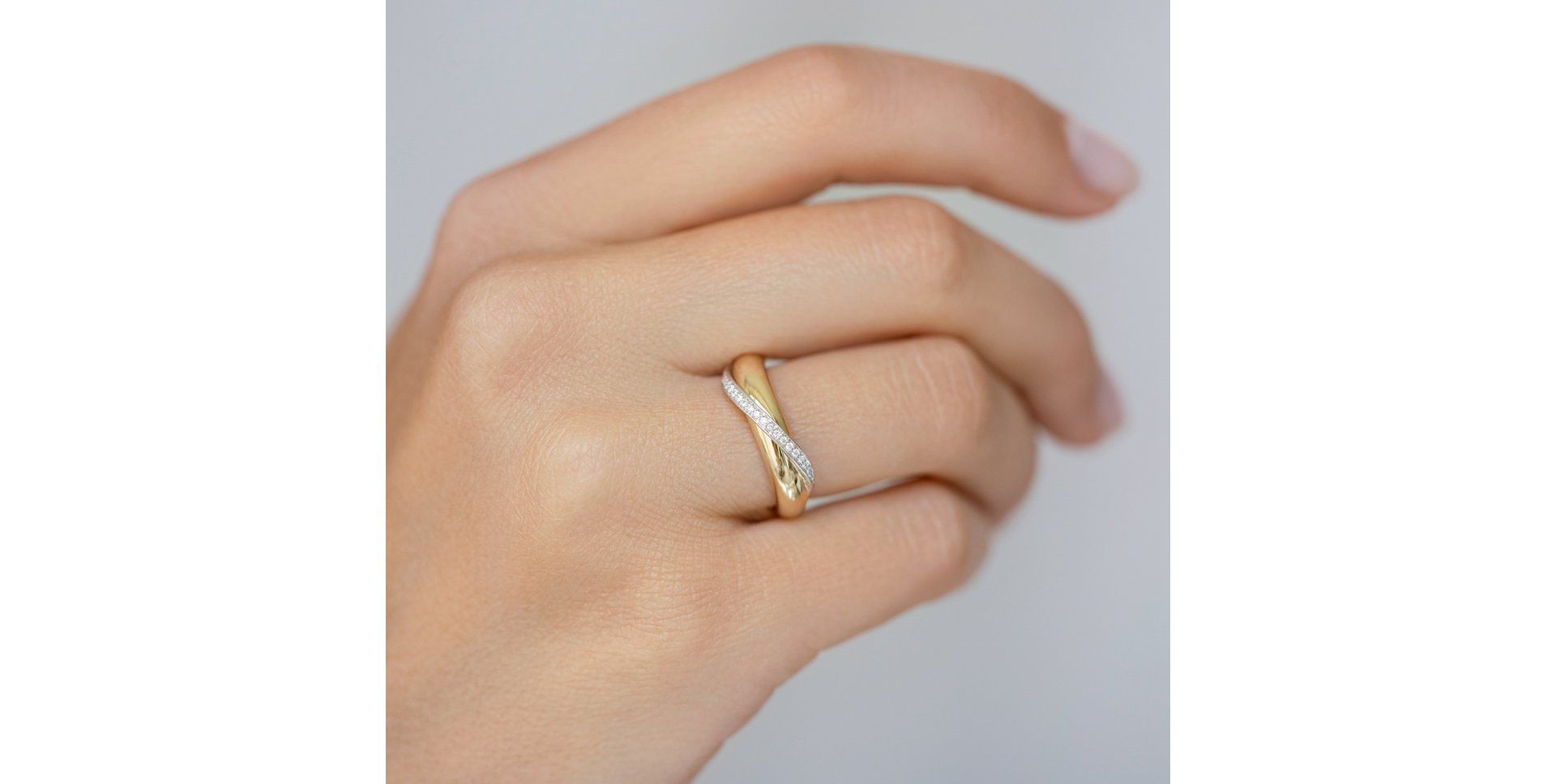 Prsten s diamanty Night Sea