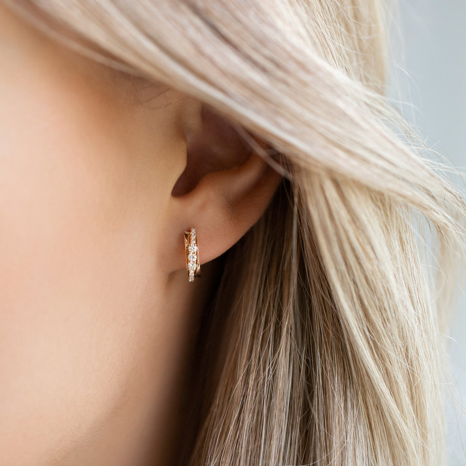 Náušnice s diamanty Glorious Memory