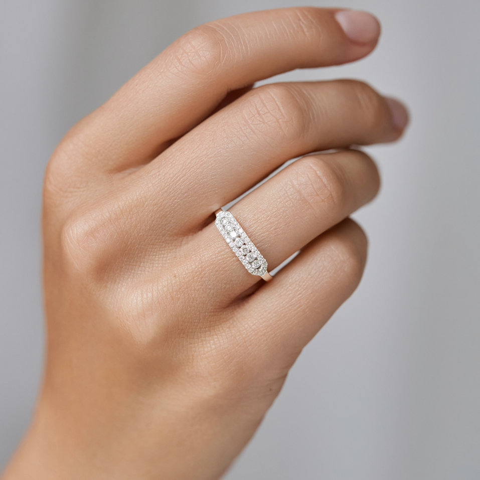 Prsten s diamanty Bright Life