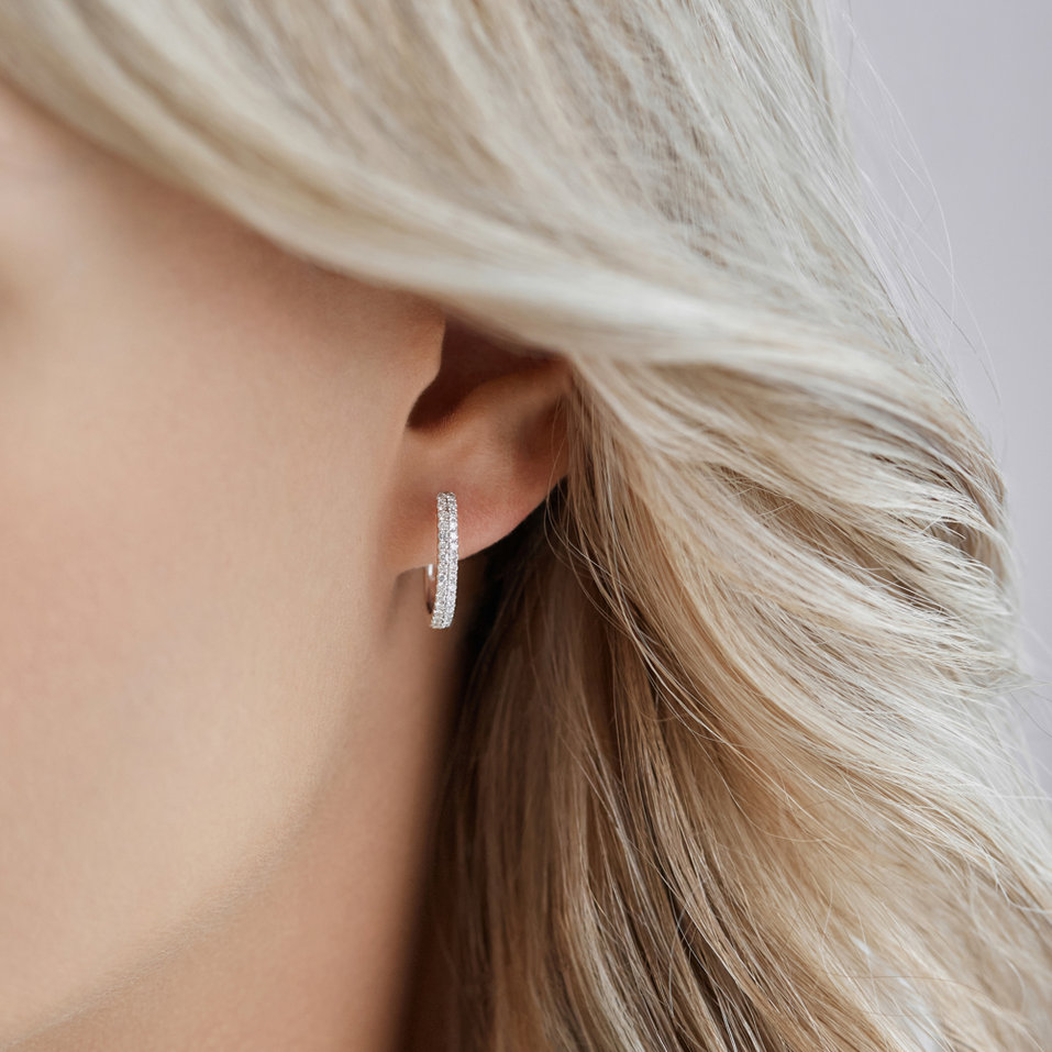 Náušnice s diamanty Seductive Desire