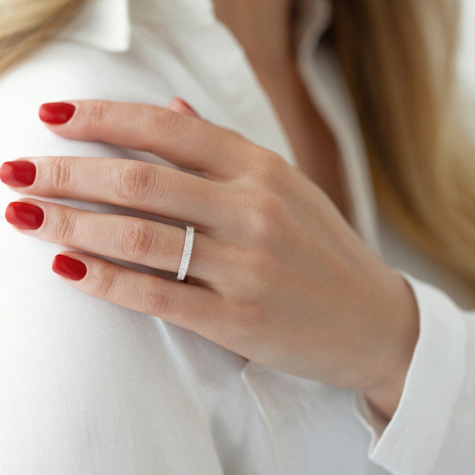 Prsten s diamanty Infinite Grace