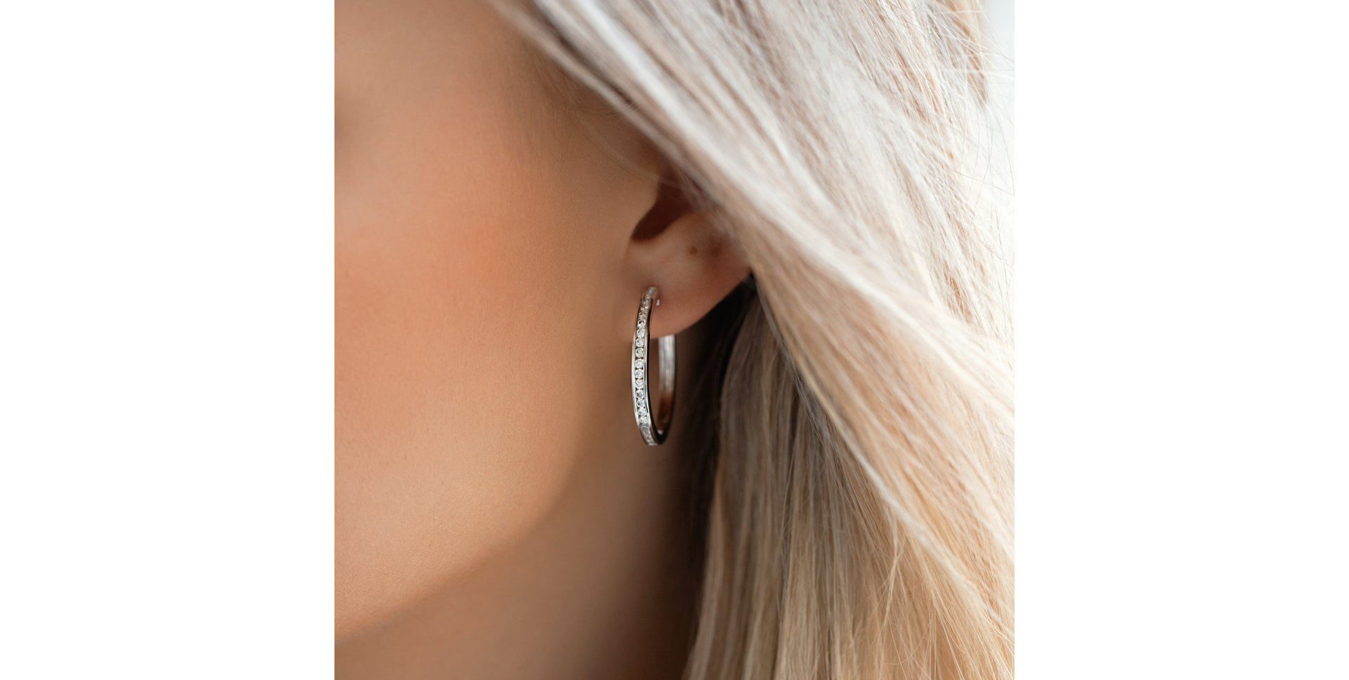 Náušnice s diamanty Goddess Shine