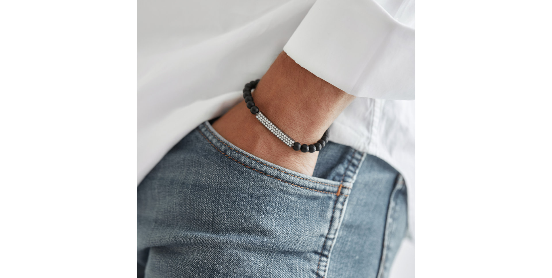 Náramek s diamanty Dellora