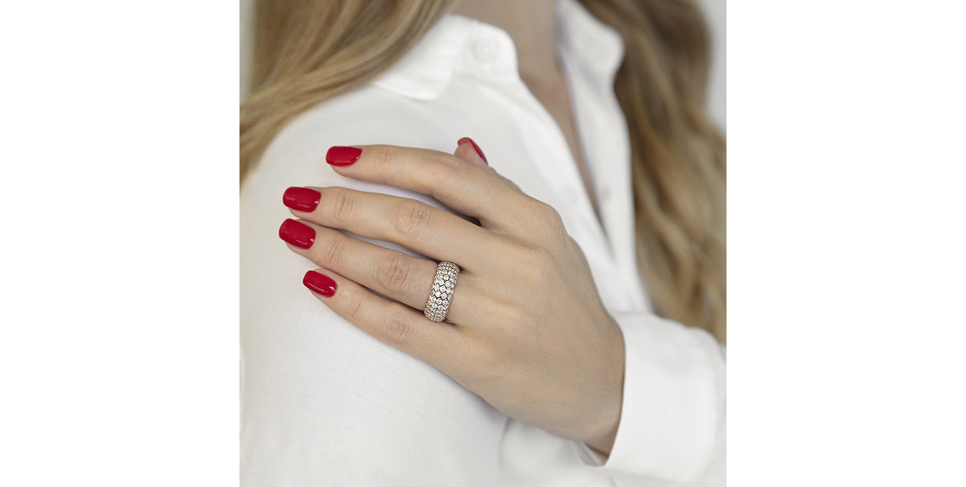 Prsten s diamanty Spring Storm