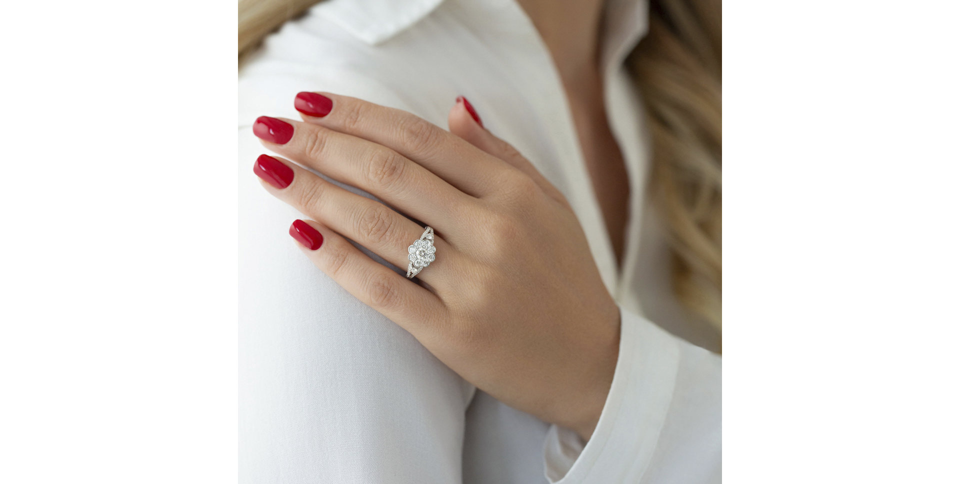 Prsten s diamanty Bérenger