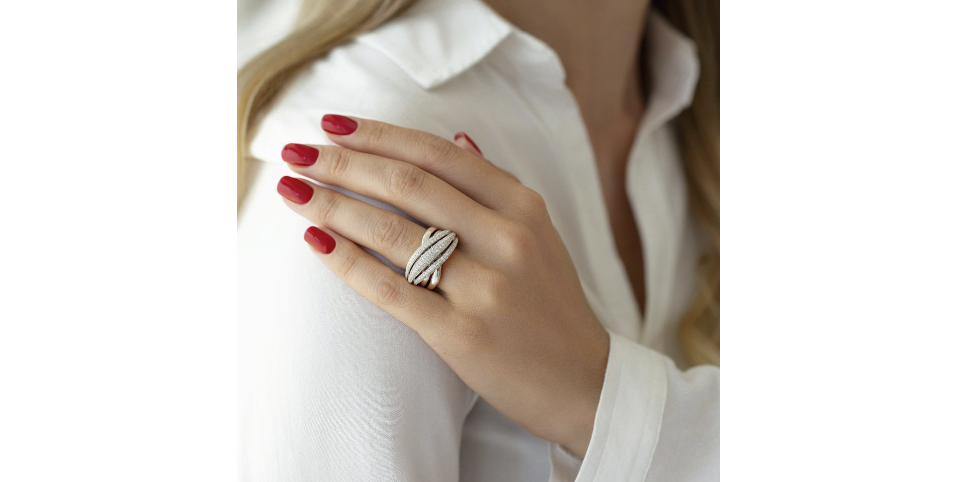 Prsten s diamanty Felborne