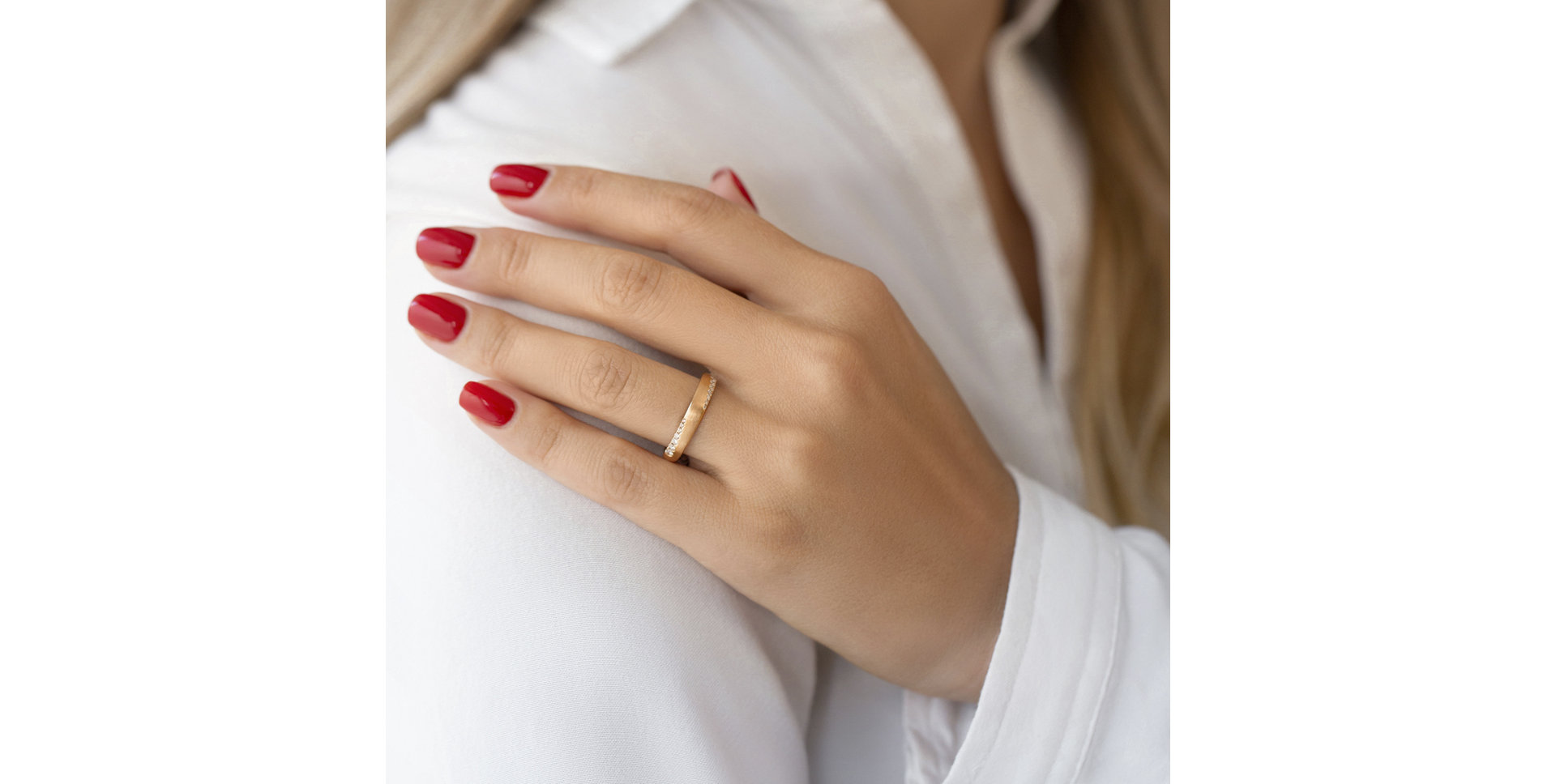 Prsten s diamanty Destiny