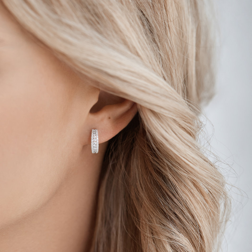 Náušnice s diamanty Vesper Pleasure