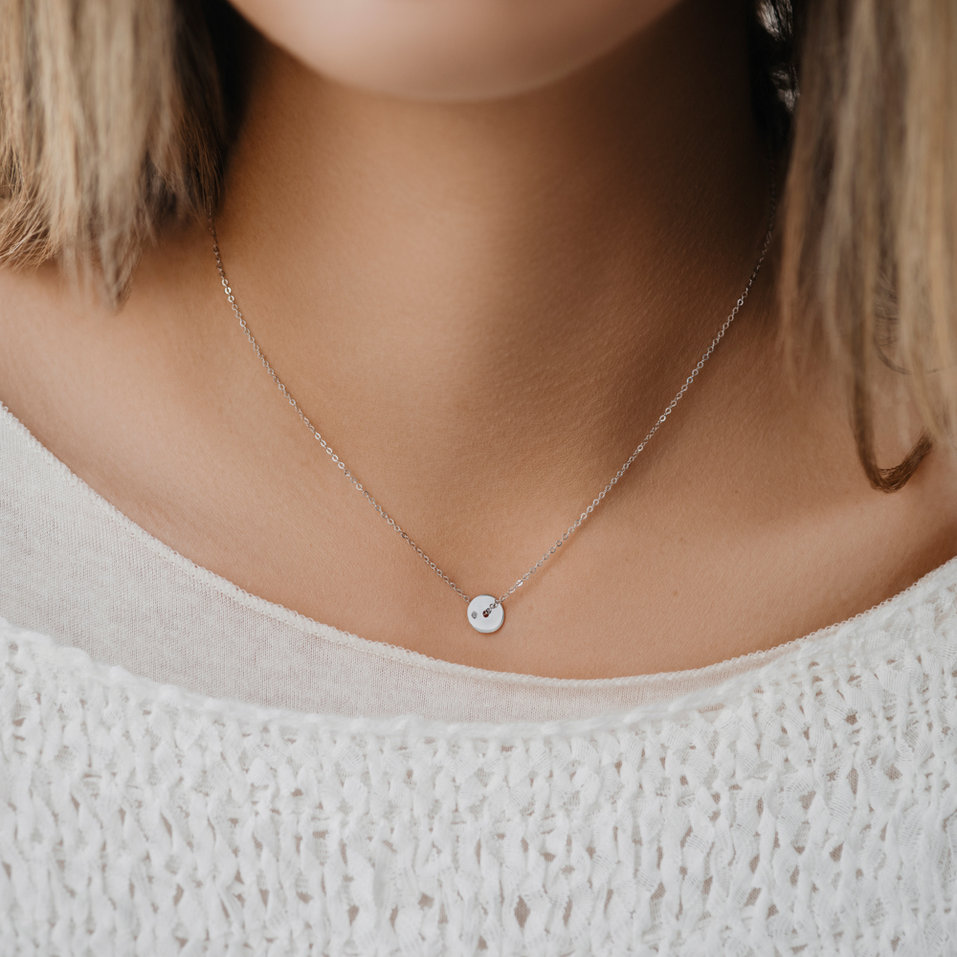 Náhrdelník s diamantem My World