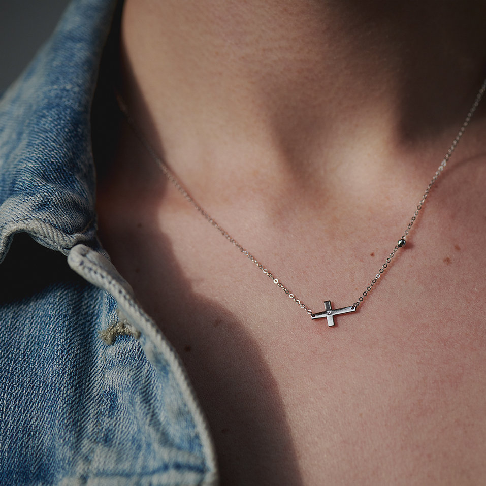 Náhrdelník s diamantem My Faith