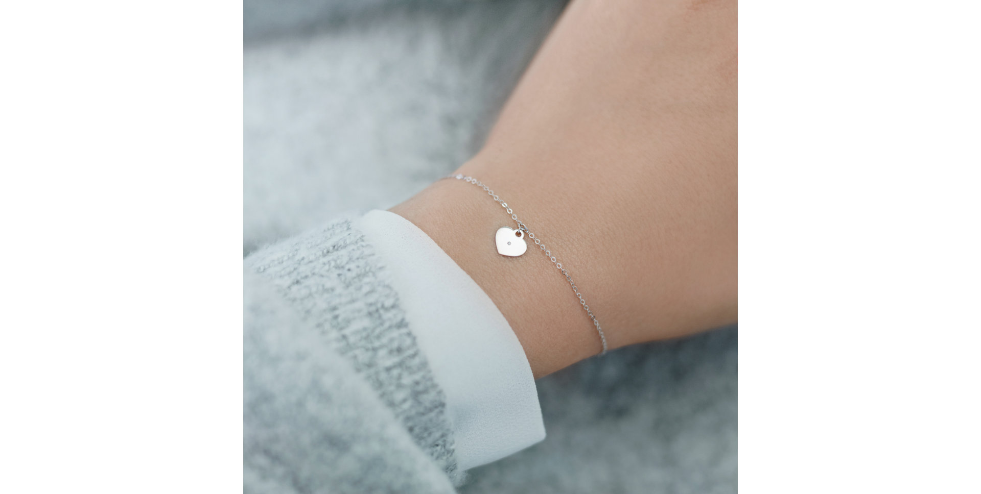 Náramek s diamantem Amazing Love