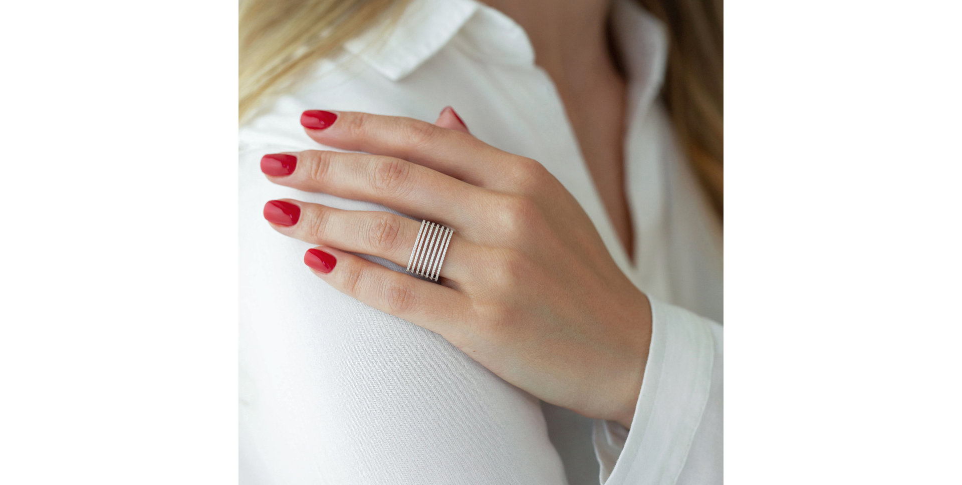 Prsten s diamanty Diamond Grace