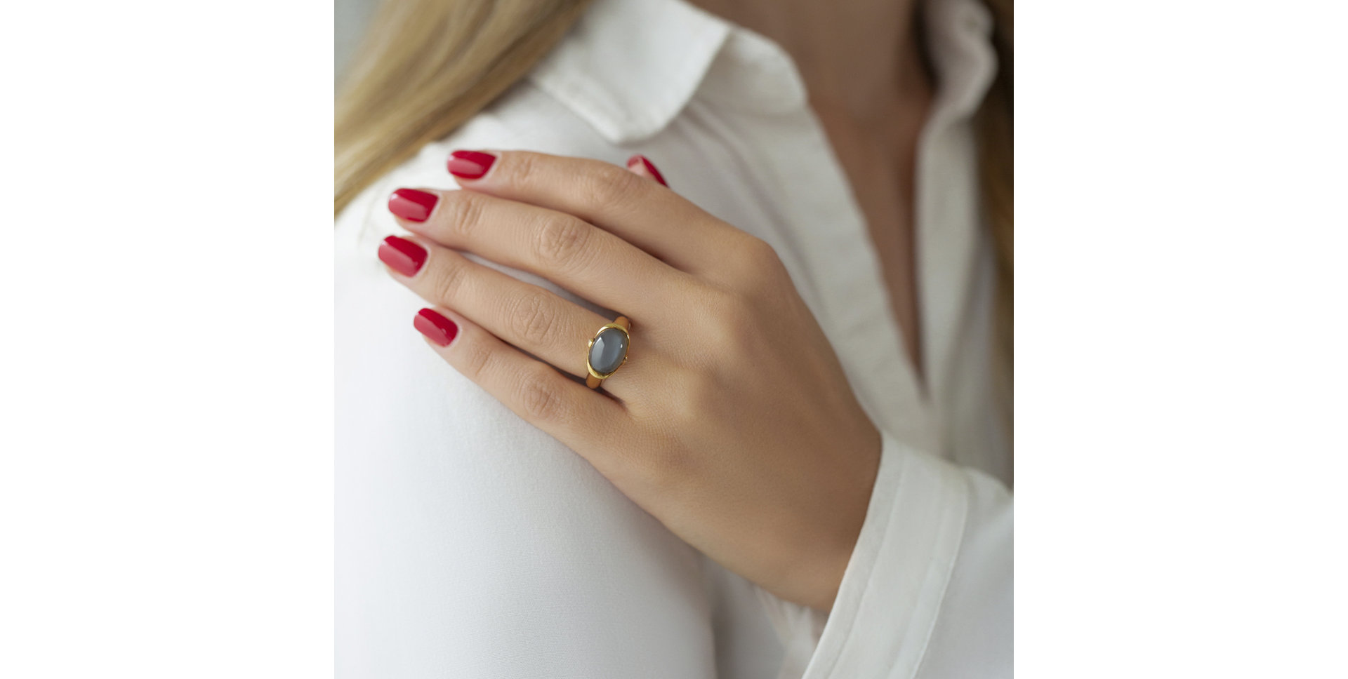 Prsten s diamanty a růženínem Mistress Symphony