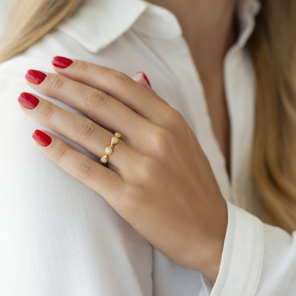 Prsten s diamanty Quentin