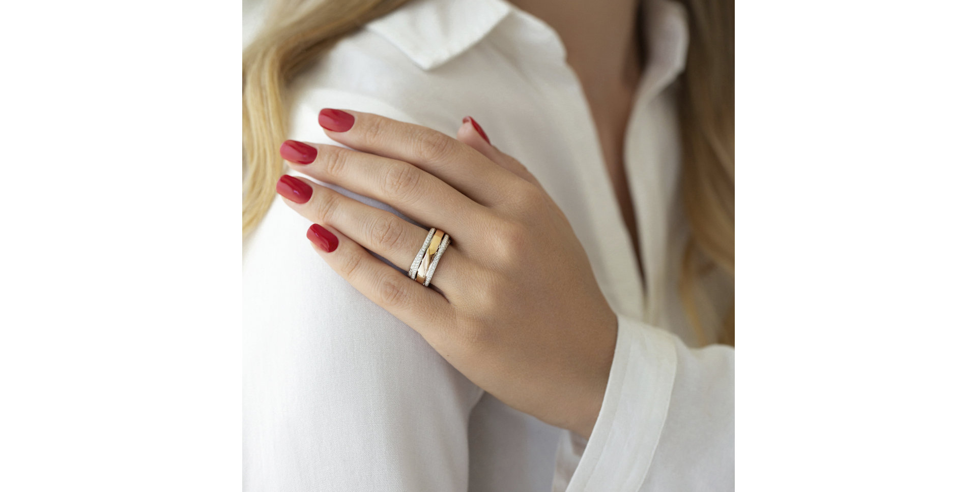 Prsten s diamanty Catherine