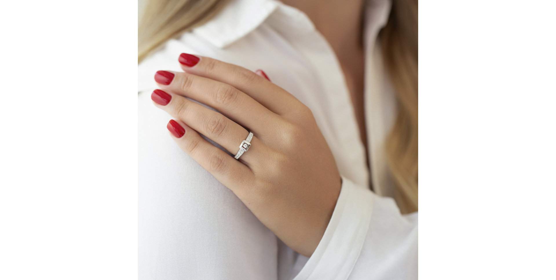 Prsten s diamanty Octave