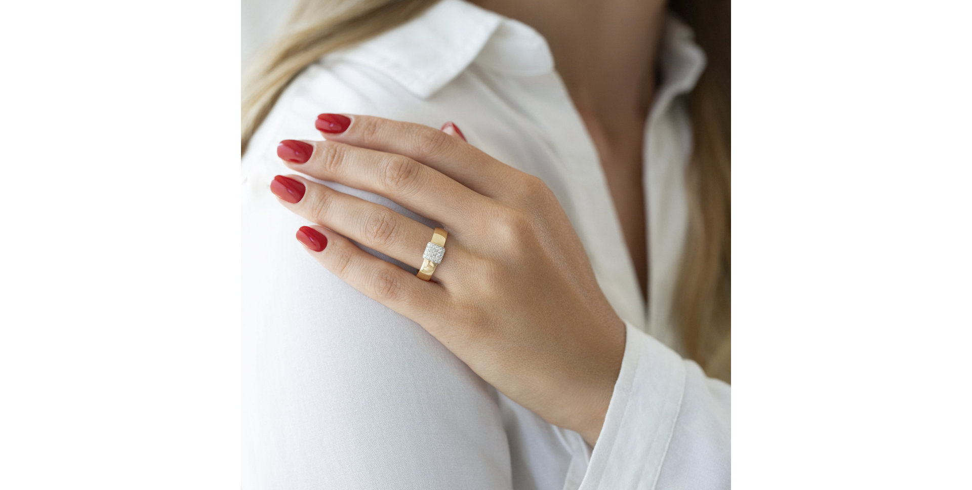 Prsten s diamanty Aymar