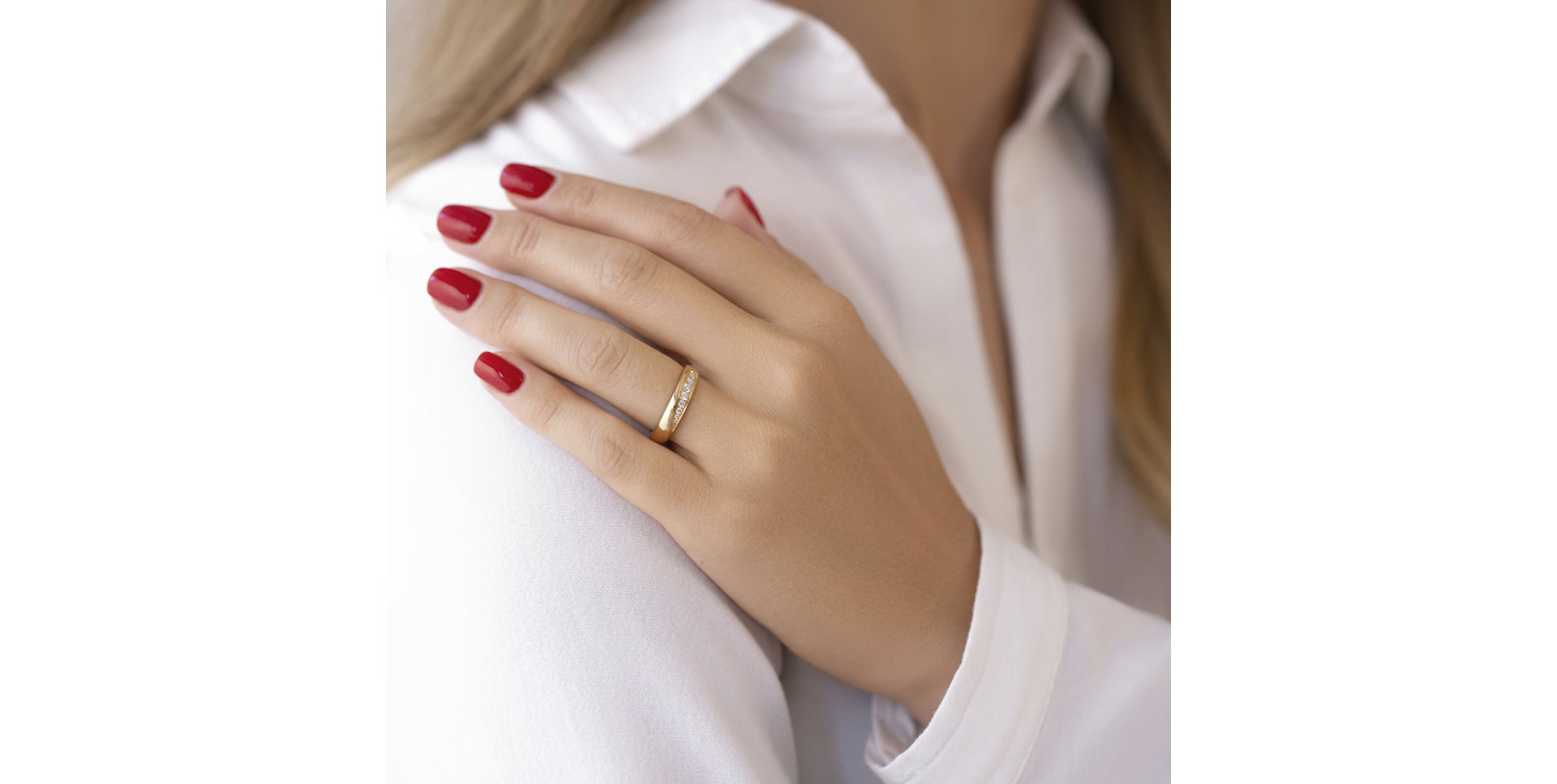 Prsten s diamanty Martino