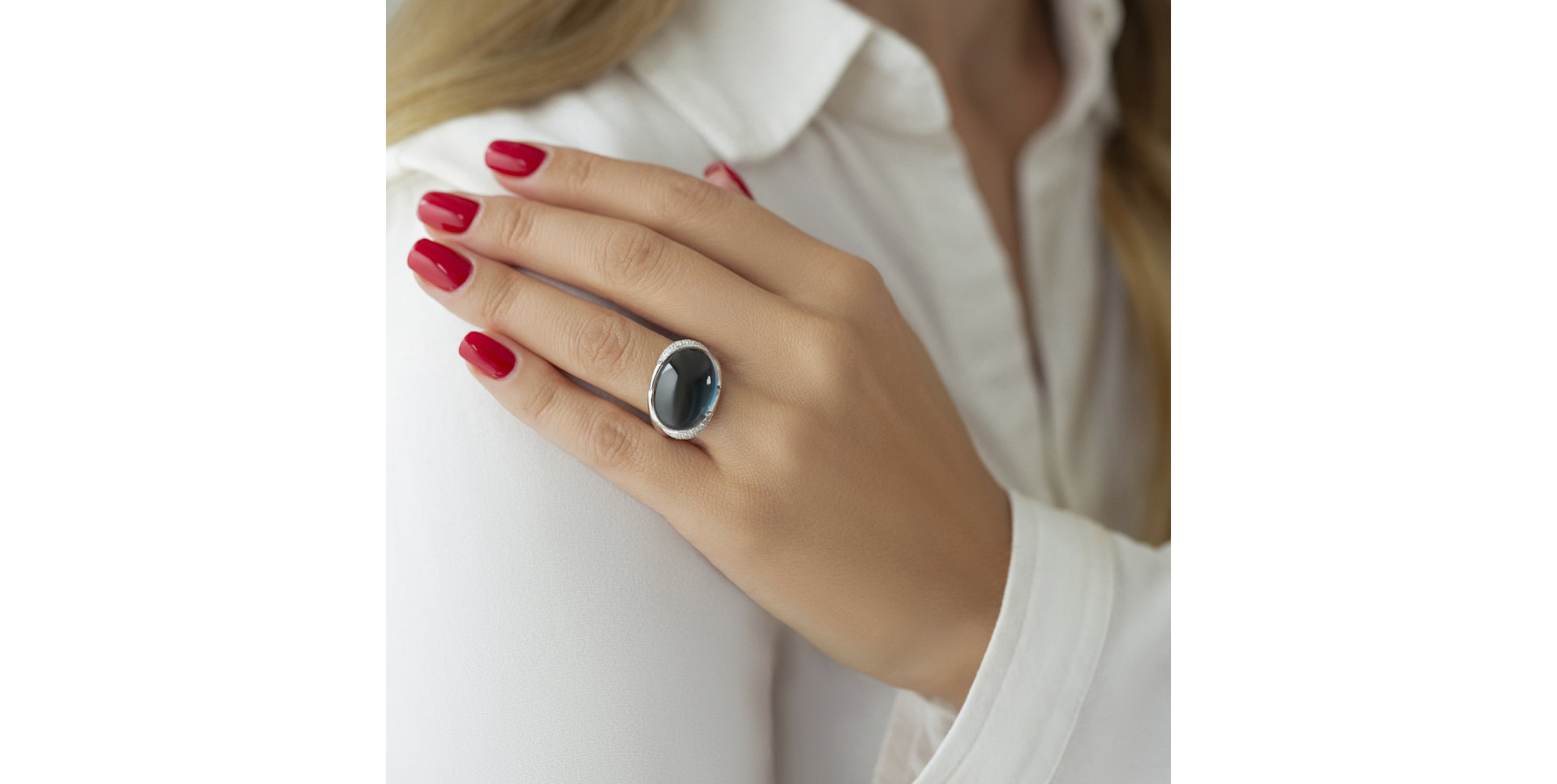 Prsten s ametystem a diamanty Gem Miracle