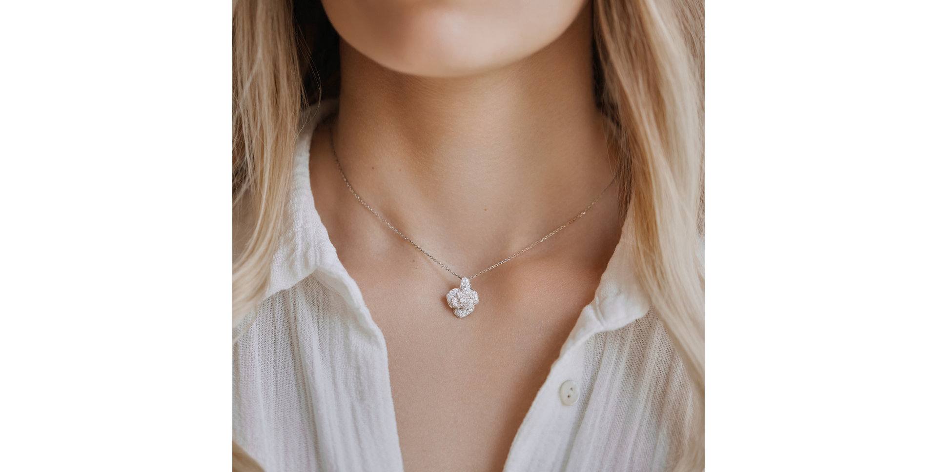 Přívěs s diamanty Tenderness Blossom