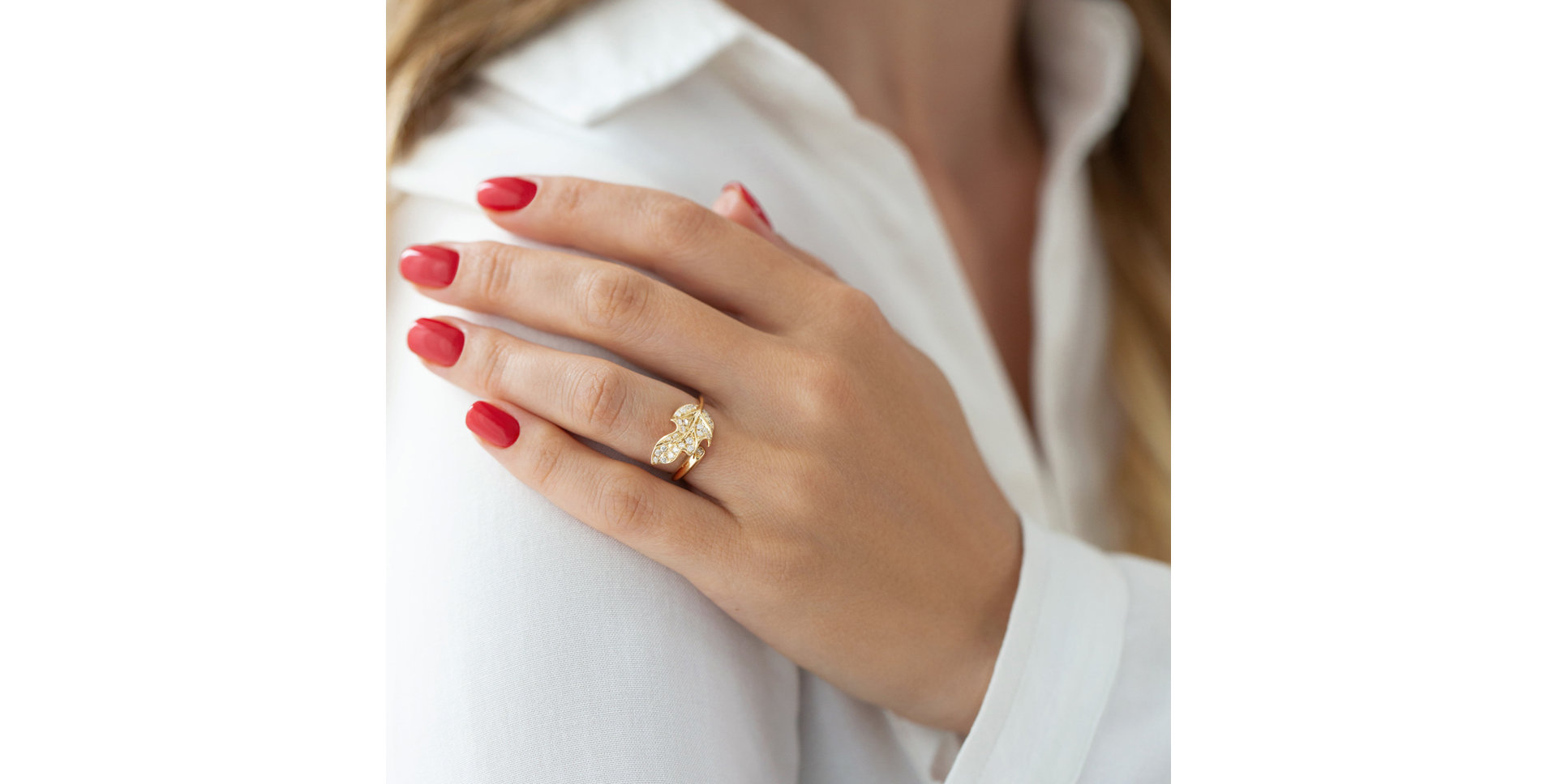 Prsten s diamanty Shining Garden