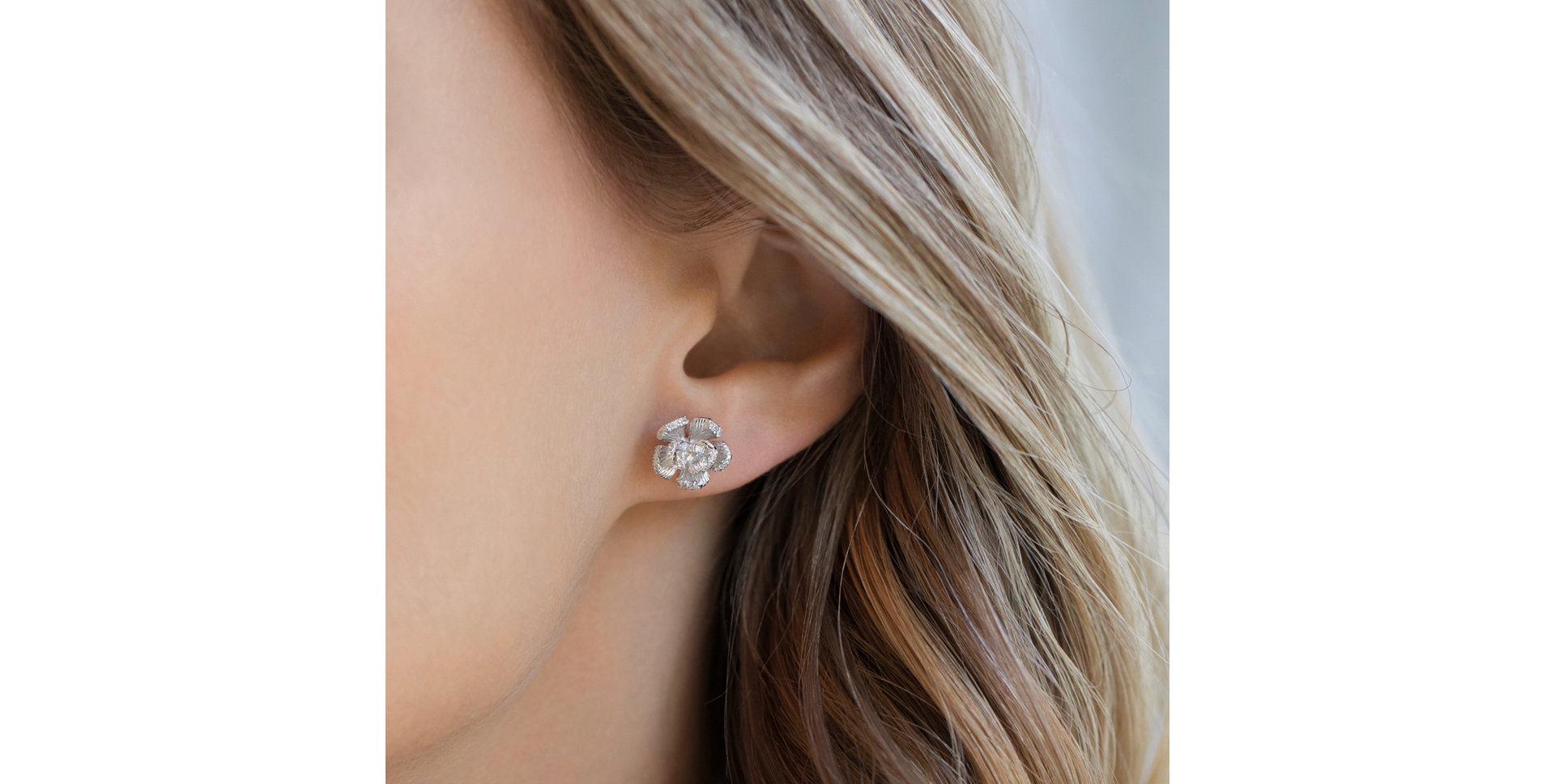 Náušnice s diamanty Moose