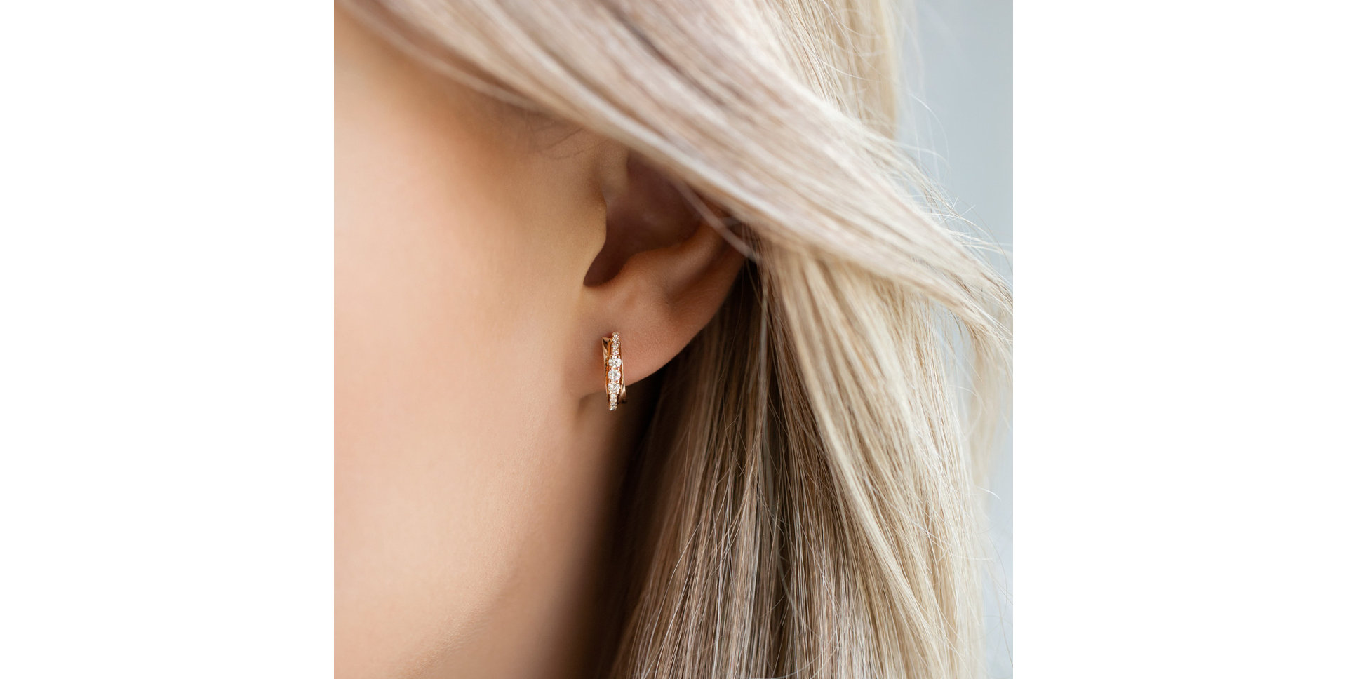 Náušnice s diamanty Glorious Memory