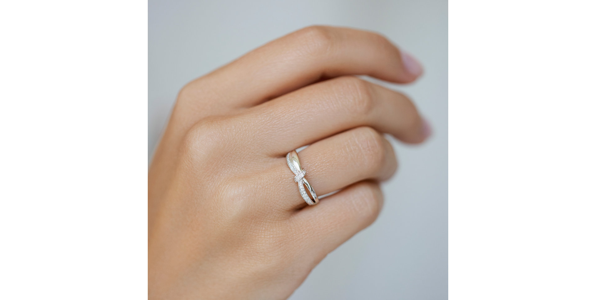 Prsten s diamanty Seductive Ribbon