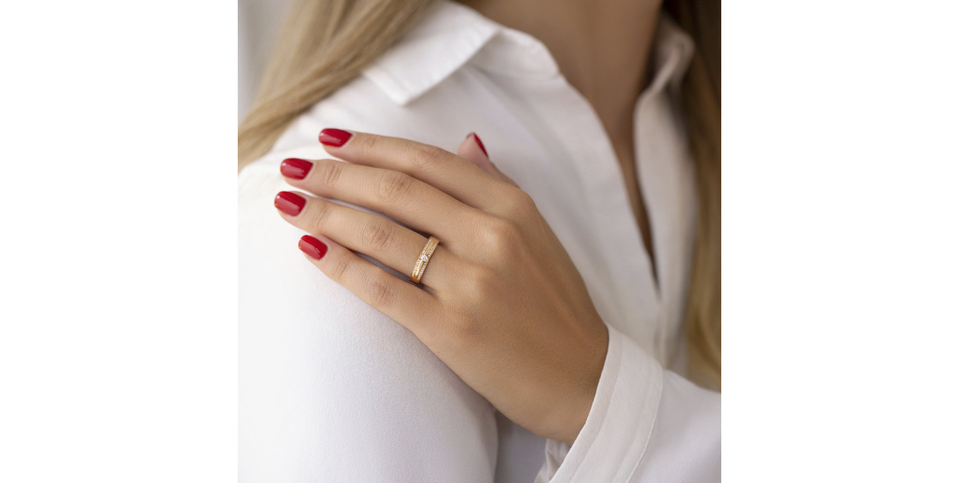 Prsten s diamanty Honest Relationship