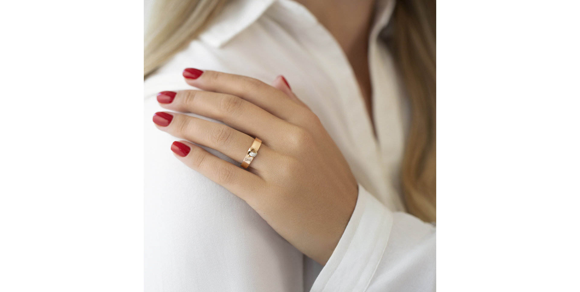 Prsten s diamanty Maurio