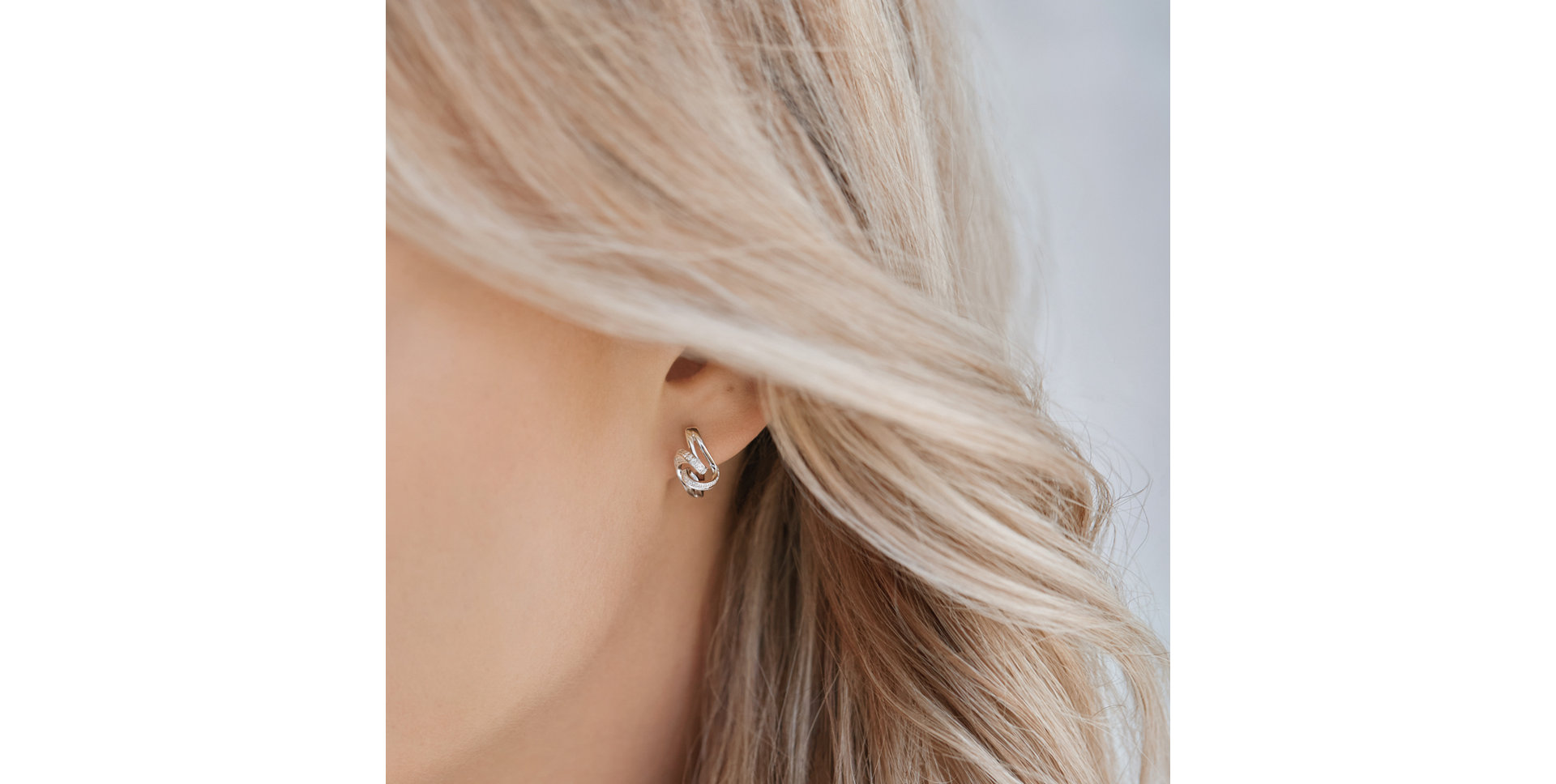 Náušnice s diamanty First Impression