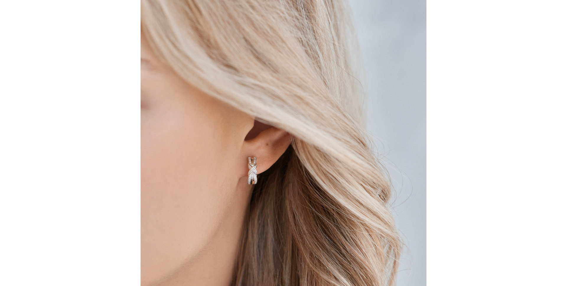 Náušnice s diamanty Best Wish