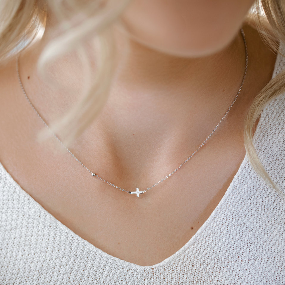 Náhrdelník s diamantem My Faith