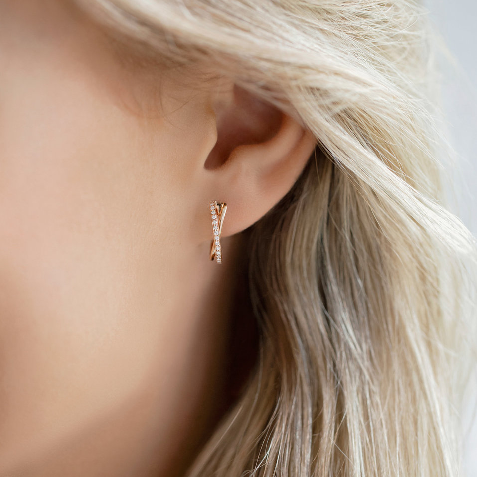 Náušnice s diamanty Dream Planet