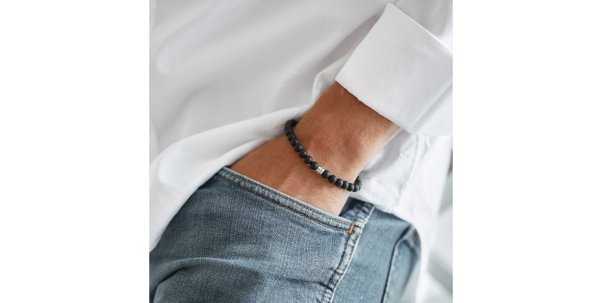 Náramek s diamanty a acháty Oracle